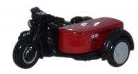 NBSA003 Oxford Diecast BSA Motorbike/Sidecar Royal Mail