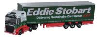 NVOL4001 Oxford Diecast Volvo FH4 Curtainside Lorry - Eddie Stobart Limited