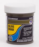 CW4534 Woodland Scenics Olive Drab Water Undercoat