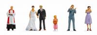 N36862 Noch Wedding Figures (6) Figure Set