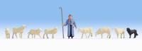 45748 Noch Shepherd & Sheep Figure Set