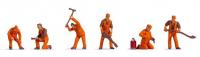 47012 Noch Track Workers (6) Hobby Figure Set