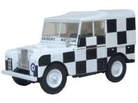 43LAN180009 Oxford Diecast Land Rover Series 1 80 inch RAF Tripoli Desert Rescue