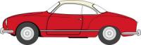 76KG001 Oxford Diecast VW Karmann Ghia Henna Red/Pearl White