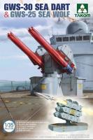 PKTAK02138 Takom British Royal Navy GWS-30 Sea Dart & GWS-25 Sea