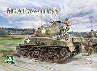 PKTAK02205 Takom US Army M4A1(76w) Sherman HVSS Medium Tank