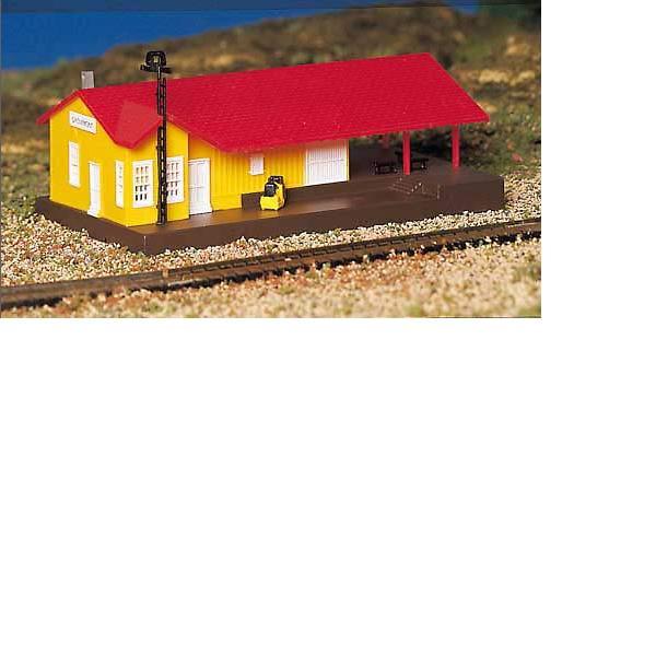 Freight Station 45907 NEW Bachmann Plasticville N scale Building 