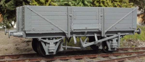Cambrian Model Rail C108W Kit SECR/SR 10ton 5 plank open wagon  WITH WHEELS 