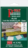 PS-370 Peco Track Bed Weathering Kit - Steam