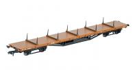 R60202 Hornby 'Salmon' Bogie Wagon number 721000 in LMS Bauxite livery - Era 3