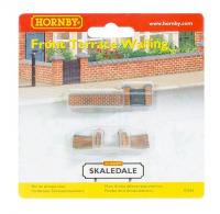 R7354 Hornby Skaledale Front and Left Hand Victorian Terrace House Garden Wall