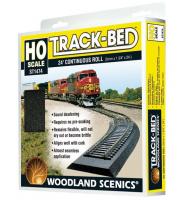 ST1474 Woodland Scenics HO 24ft Continuous Roll Track Bed