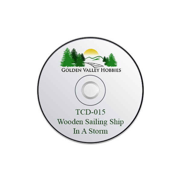 TCD-015 Taliesin A CD Of A Wooden Sailing Ship In A Storm