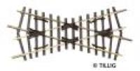 82170 Tillig HO Model Track - Diamond Crossing 30° 112 mm