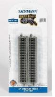 44811 Bachmann Nickel Silver 5in. Straight Track (6/Card).