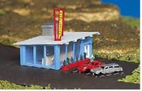 45709 Bachmann Plasticville Factory Assembled Drive-In Hamburger Stand.