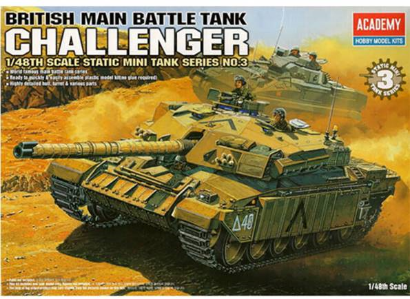 PKAY13007 Academy Challenger “British” Main Battle Tank.