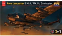 PKHK01E12 HK Models Avro Lancaster B Mk I / Mk III / Dambuster 3 in 1.