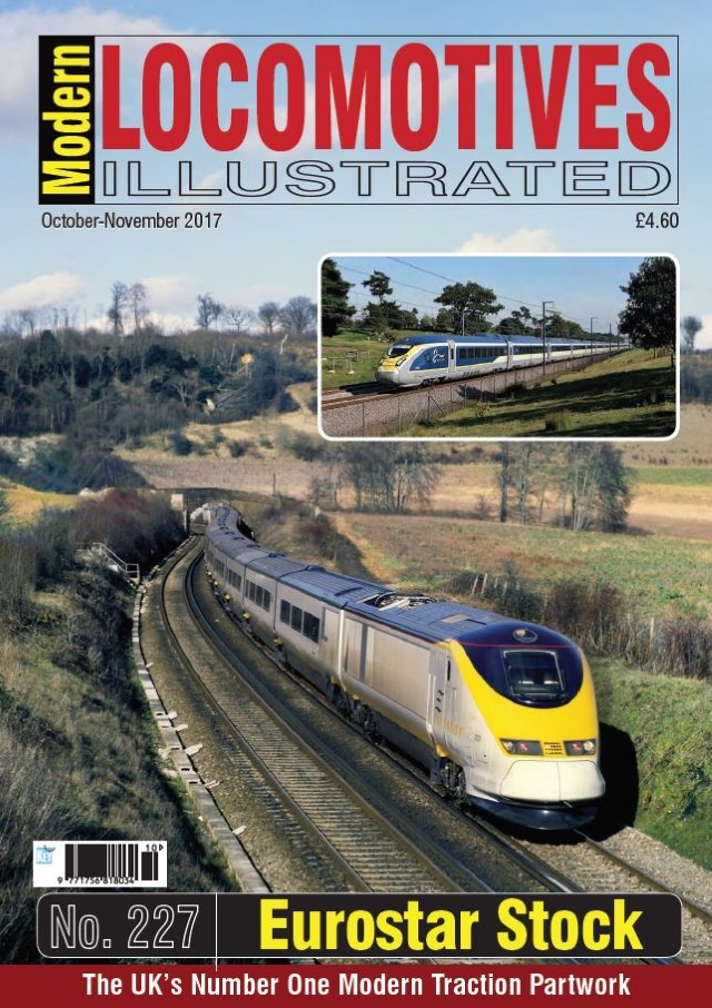 Magazine - Modern Locomotives Illustrated 227 - Eurostar Stock