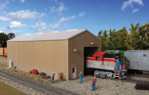 933-2985 Cornerstone Modern Single Track Engine House Kit image