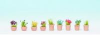 14084 Noch Ornamental Plants in Flowerpots (9).