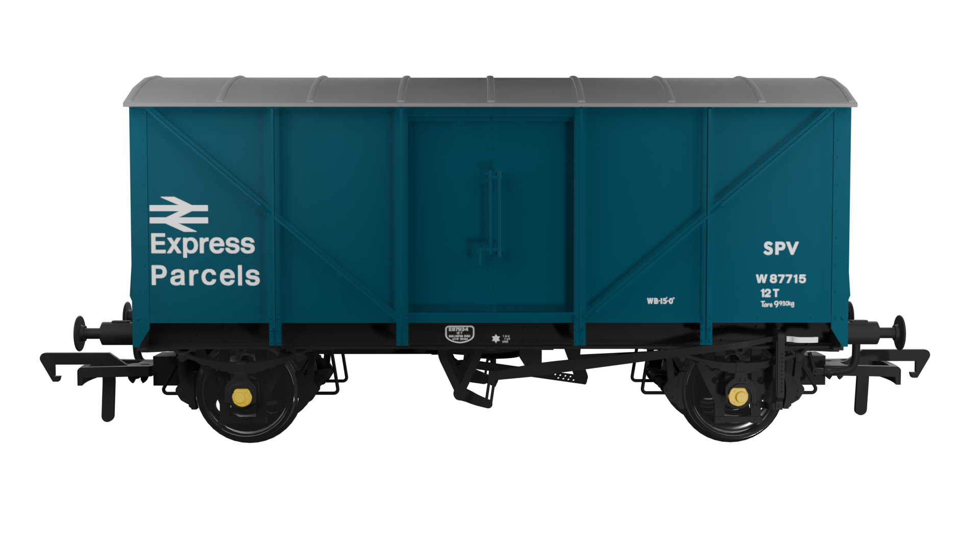 KMRC Exclusive 00 Gauge Western Region SPV Parcels Van. image