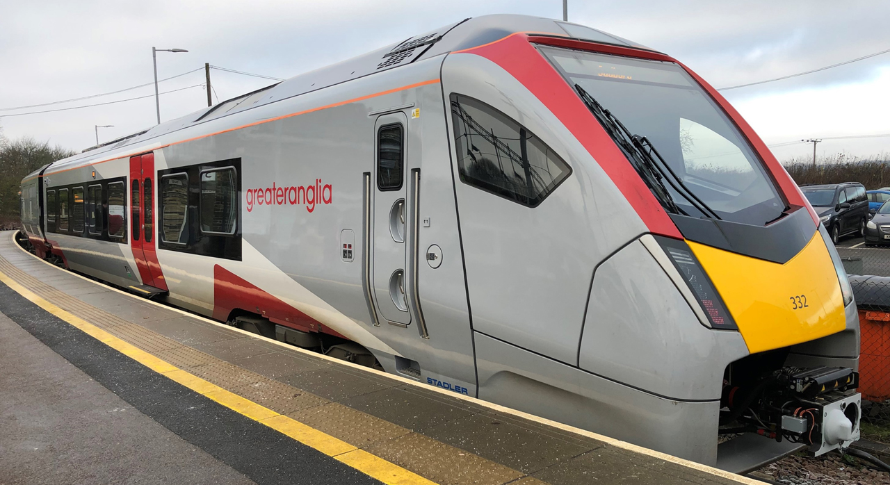 Greater Anglia Class 755/3 Stadler 'Flirt'