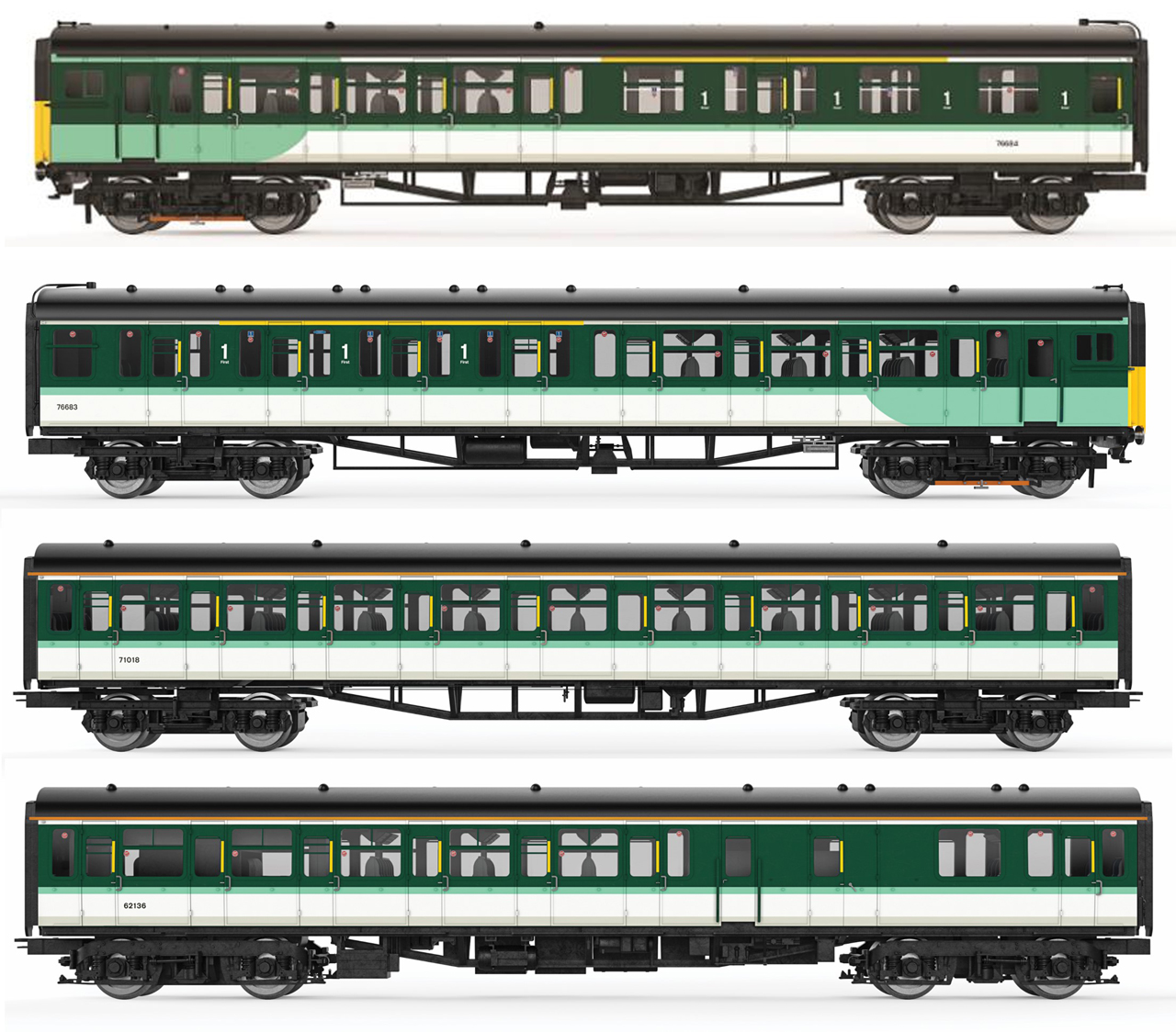 R30108 Southern Class 423 4-VEP EMU Train Pack