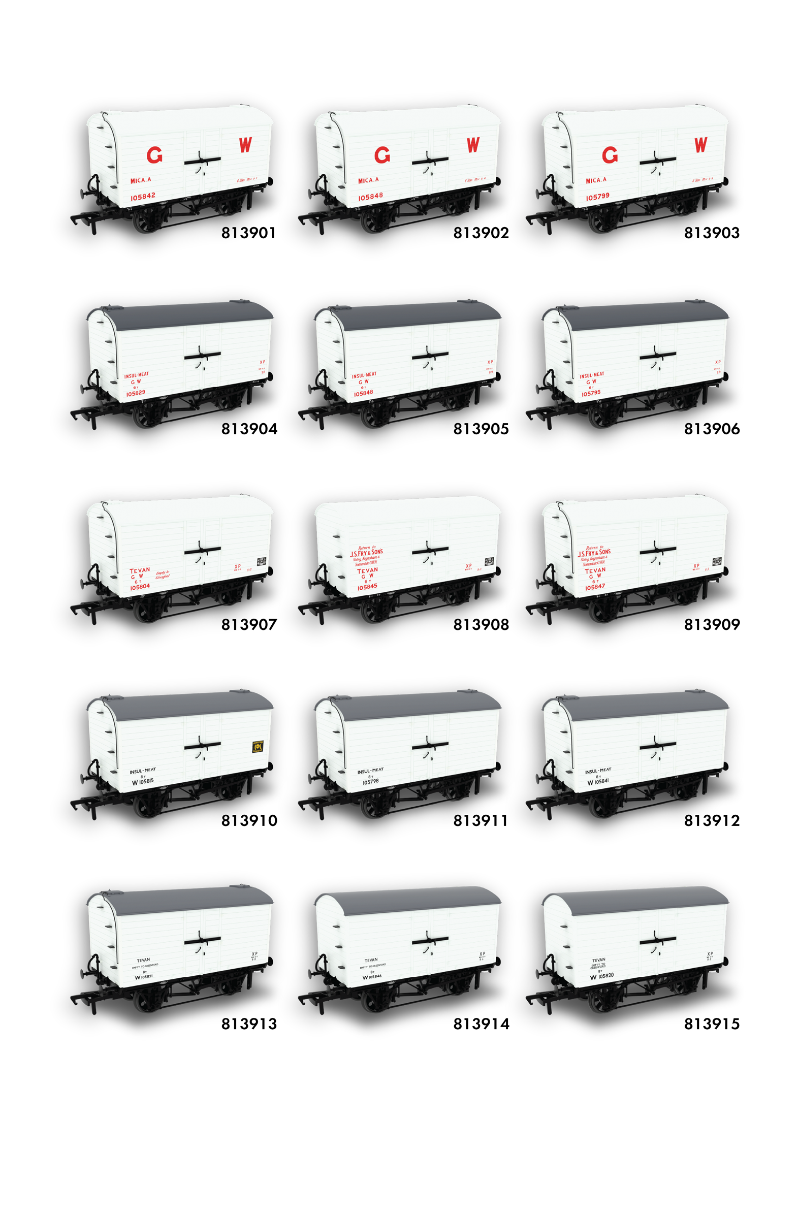 Rapido Trains GWR X9 MICA A and V32 TEVAN image