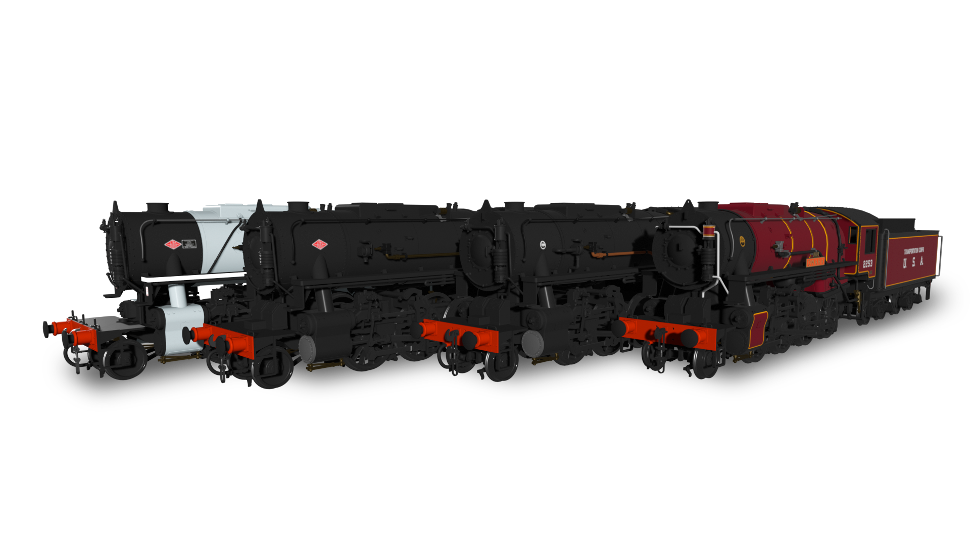 Rapido Trains UK USATC S160 image