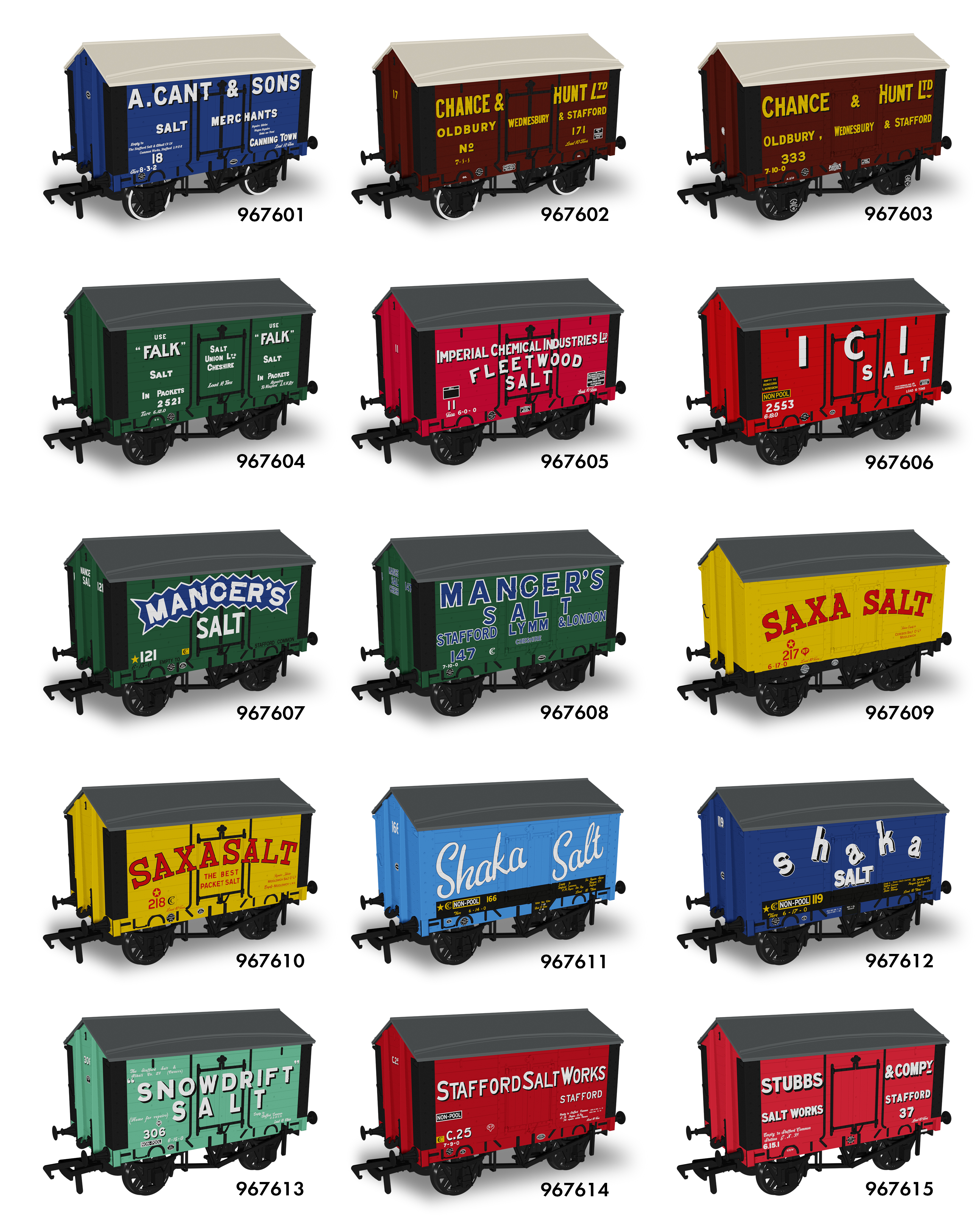 Rapido Trains UK RCH 1907 Private Owner Salt Van image