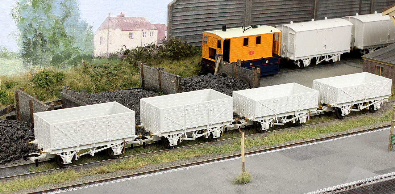 GER D17 5 Plank and D48 7 Plank Open Wagons image