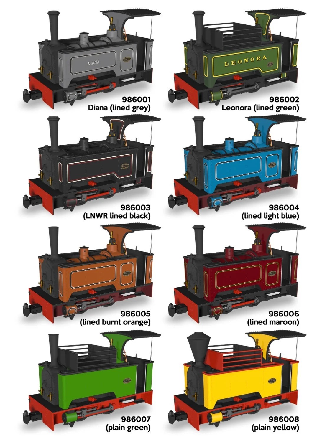 Rapido Trains Narrow lines Kerr Stuart image