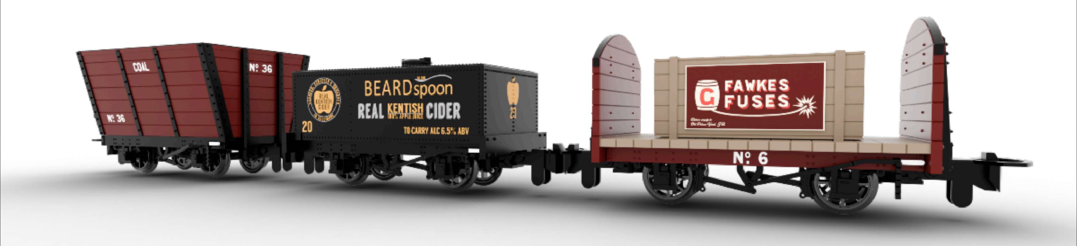 Rapido Trains UK All Purpose wagons image