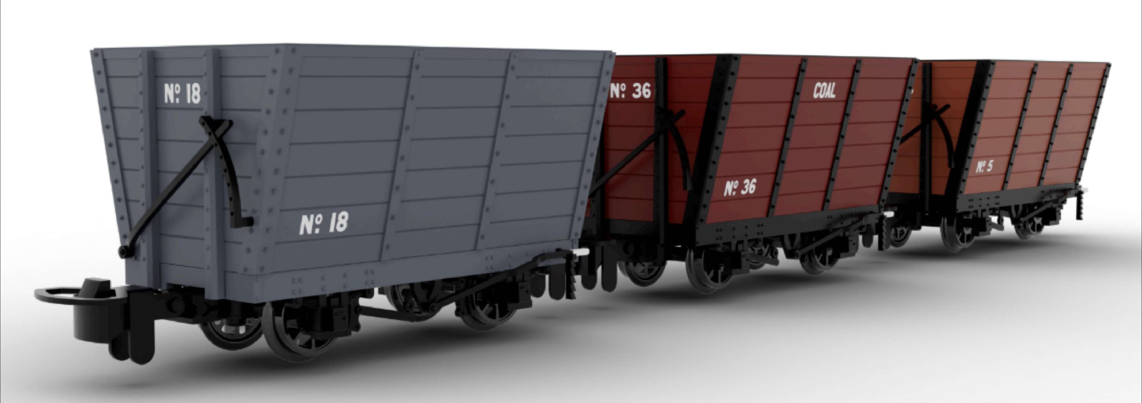 Rapido Trains UK All Purpose wagons image