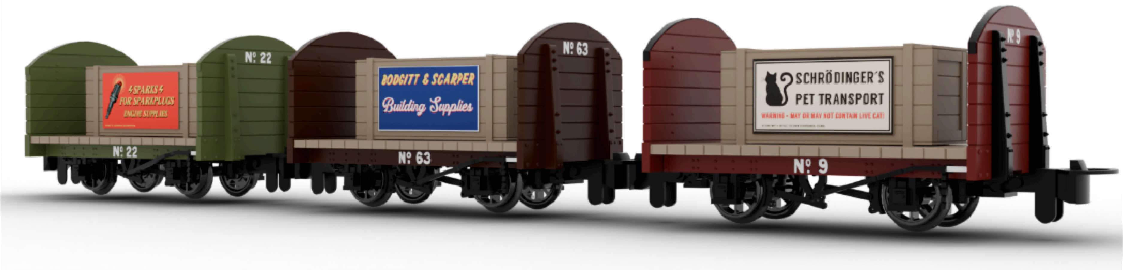 Rapido Trains UK All Purpose wagons image