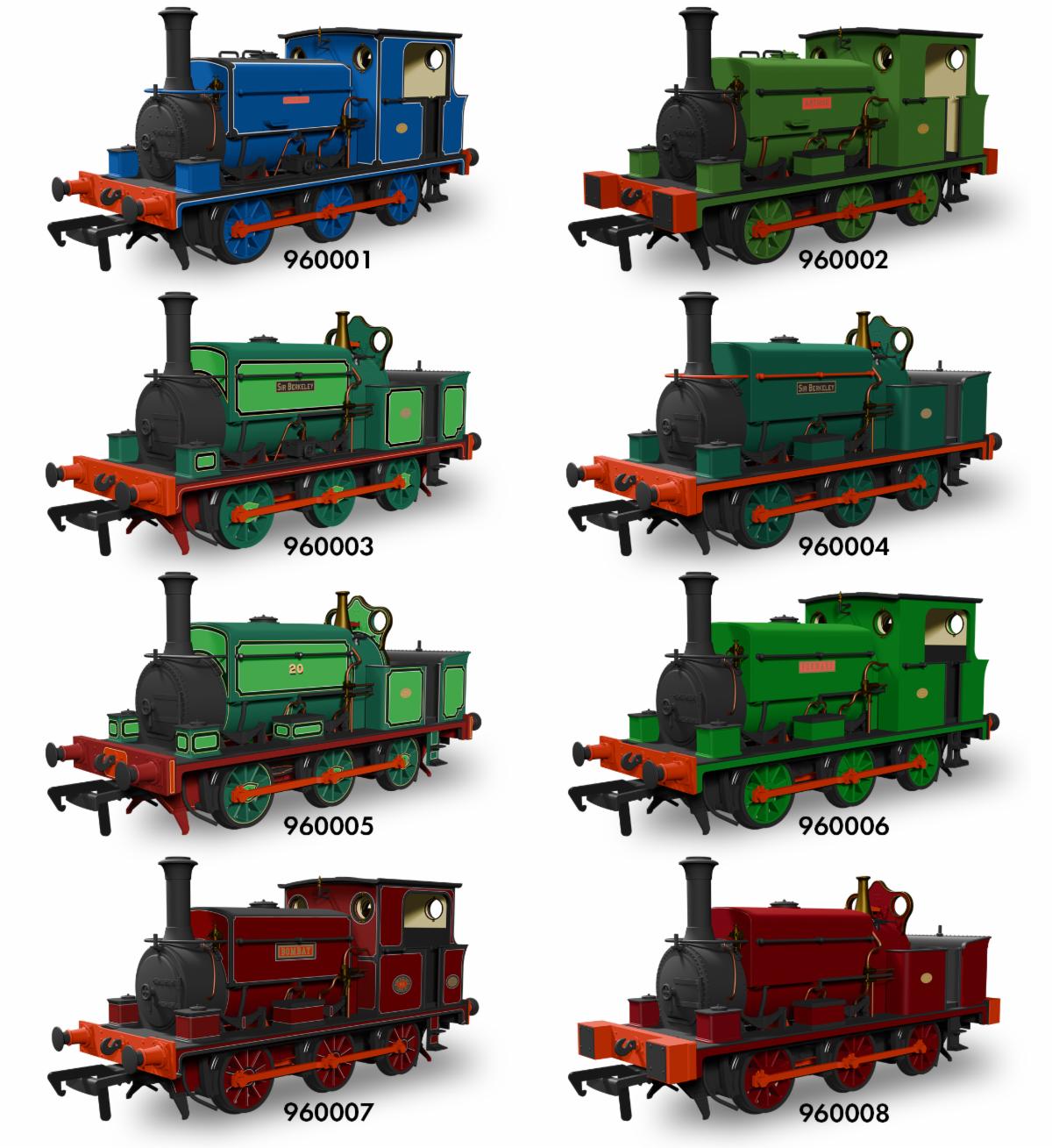 Rapido Trains UK OO Gauge Manning Wardle L Class 0-6-0ST image
