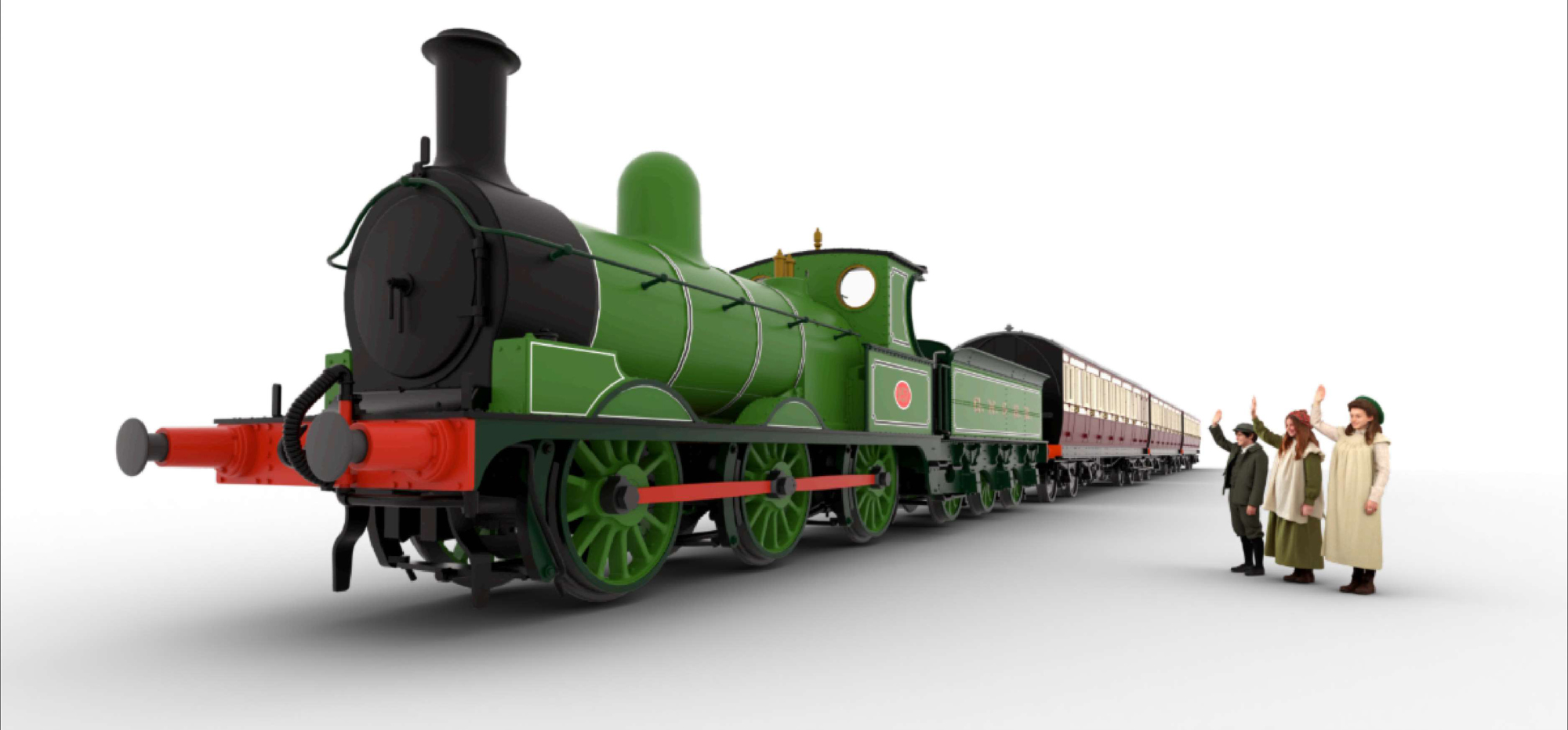 Rapido Trains UK 'The Railway Children' train pack image