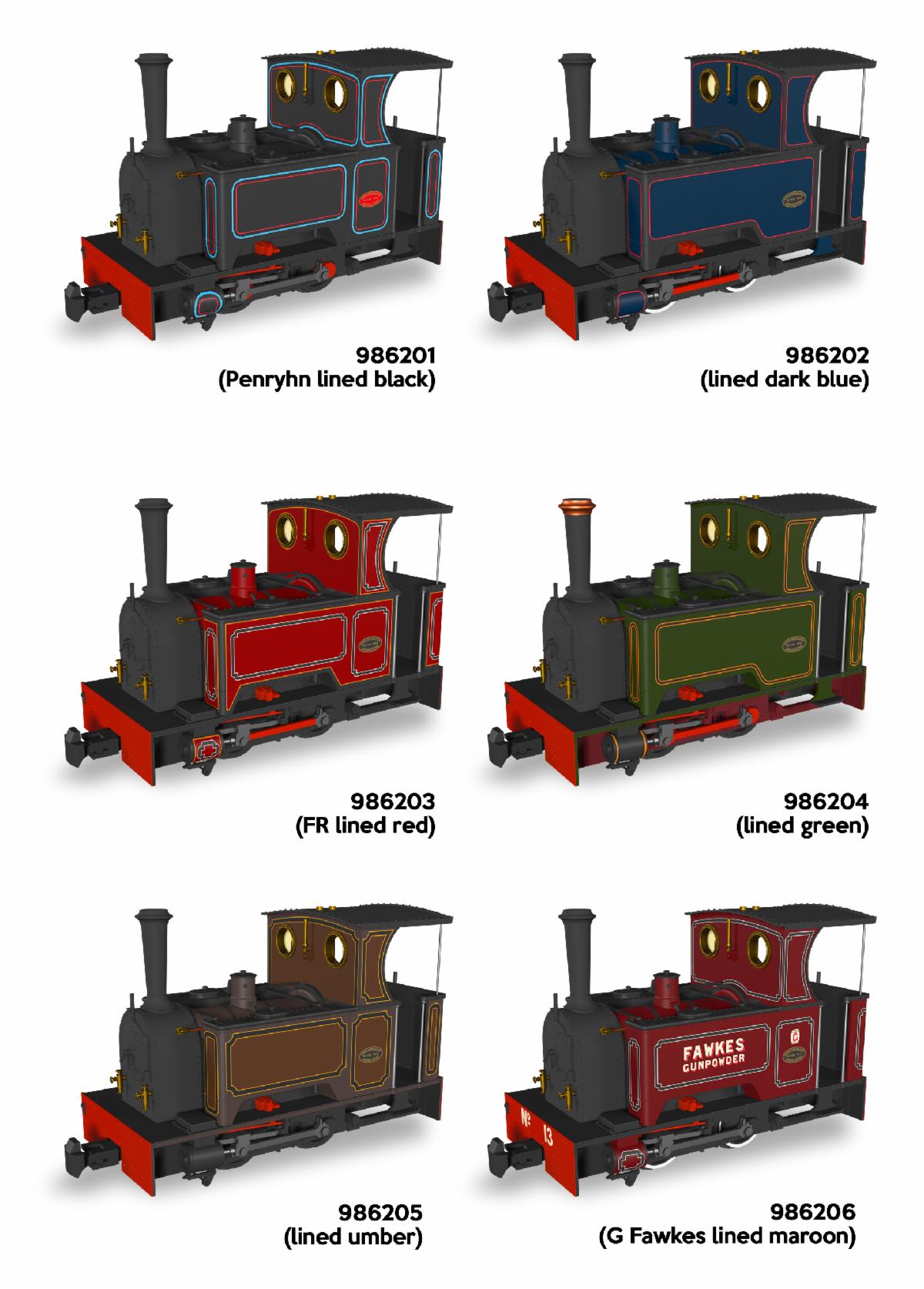 Rapido Trains New Kerr, Stuart & Co. ‘What If’ Short-Tank Sirdar Class 0-4-0image