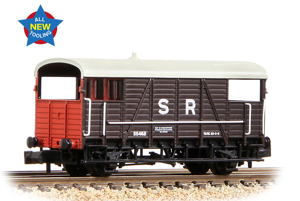 Graham Farish SECR DanceHall Brake Van image