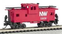70792 Bachmann 36ft. Wide Vision Caboose Norfolk & Western.
