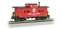 16817 Bachmann Northeast Steel Caboose number 55707 - Norfolk and Western Red