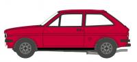 NFF001 Oxford Diecast Ford Fiesta Mk1 Venetian Red