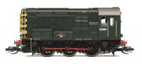 TT3028M Hornby Class 08 0-6-0 Diesel Shunter number D3986 in BR Green with Late Crest - Era 5