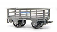 GR-321 Peco 2 Ton Slate Wagons in Grey livery - braked